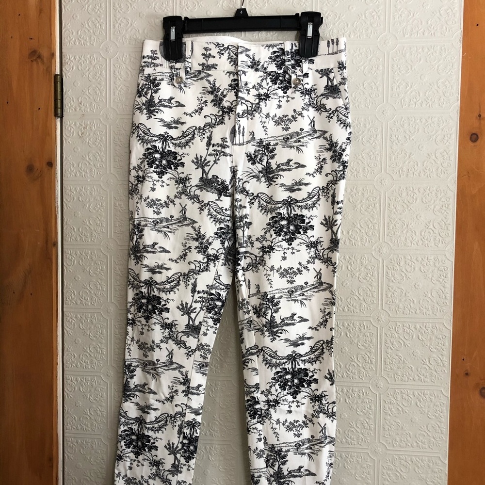 High Waisted Toile Pants